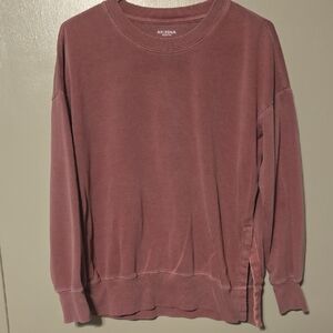 Arizona Jean Company Women's Dusty Rose Crewneck Sweater